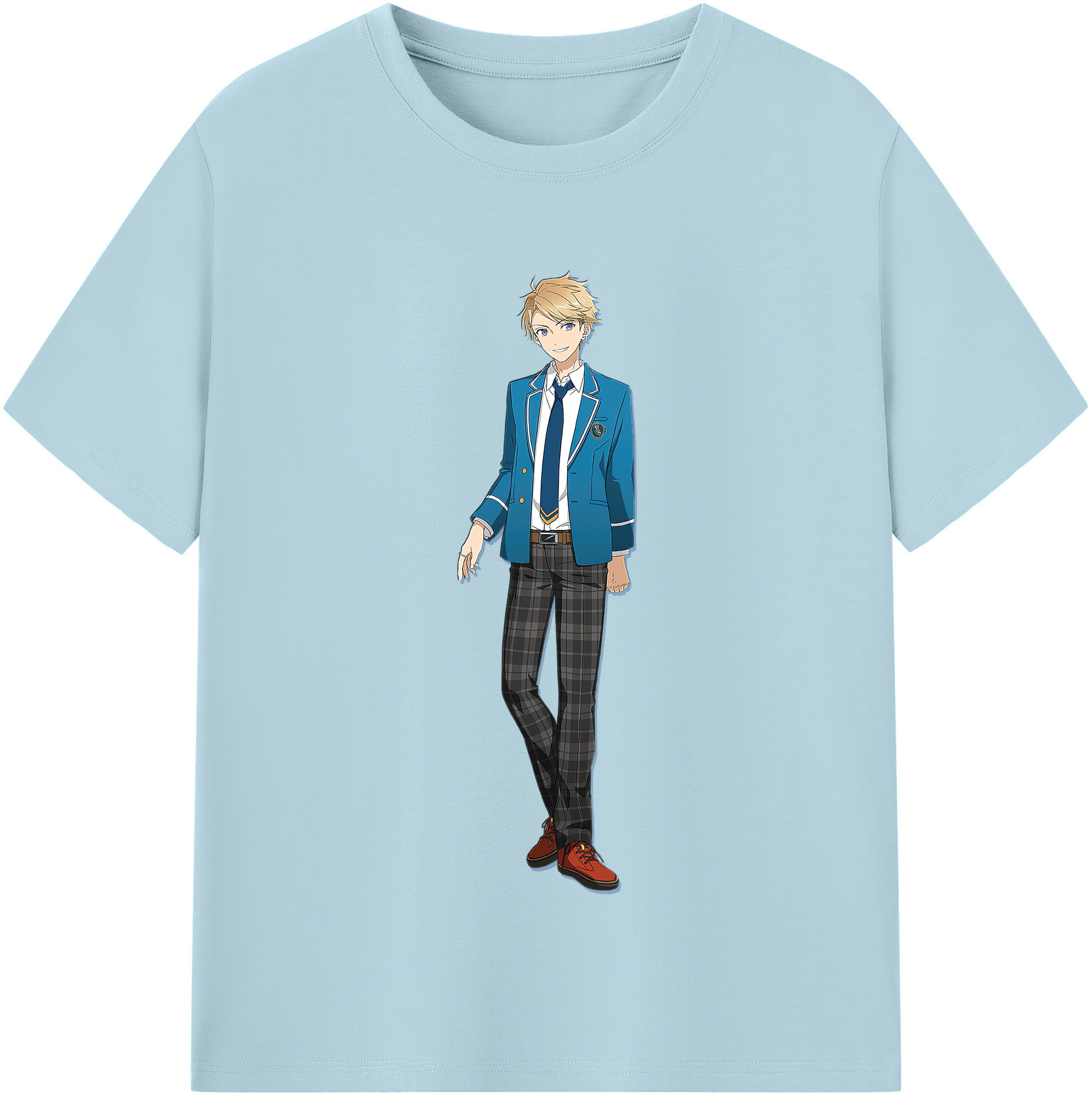 （画像用） あんさんぶるスターズ! Ensemble Stars 綿100％半袖Tシャツ（フロントプリント）